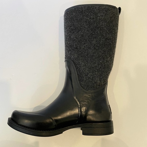 UGG Reignfall rain boot black gray 7 - Picture 4 of 9